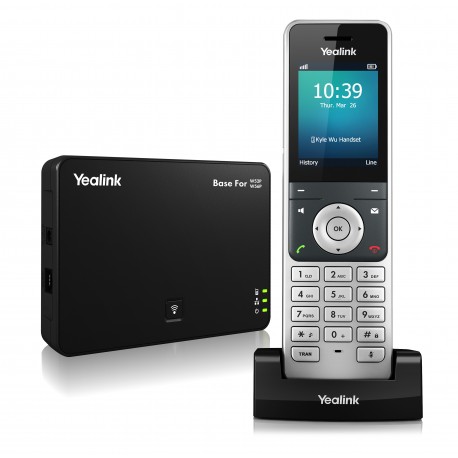 تلفن بیسیم Dect Phone Yealink W56P handset and base